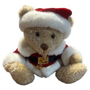 Frederick Atkins Teddy Bear Santa Claus Plush Stuffed Animal Christmas Holiday